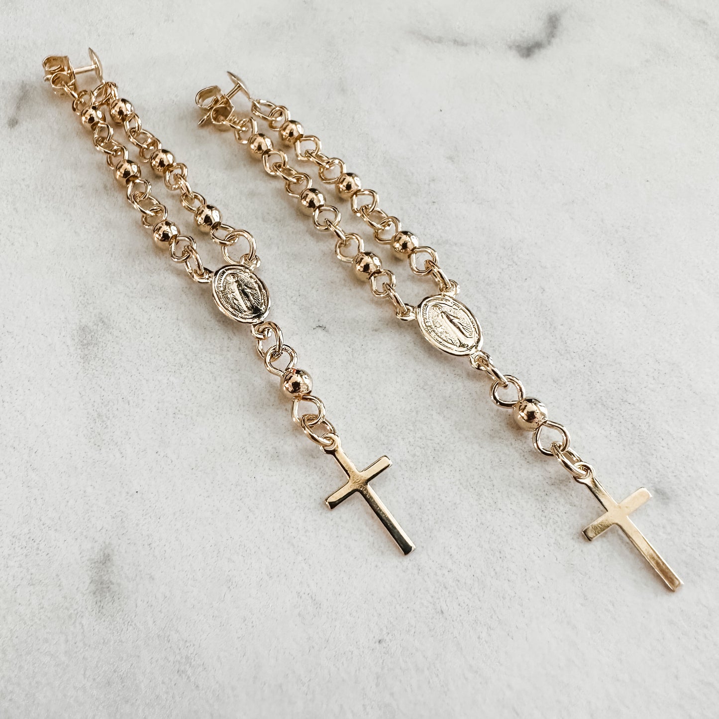 The Rosary Earrings