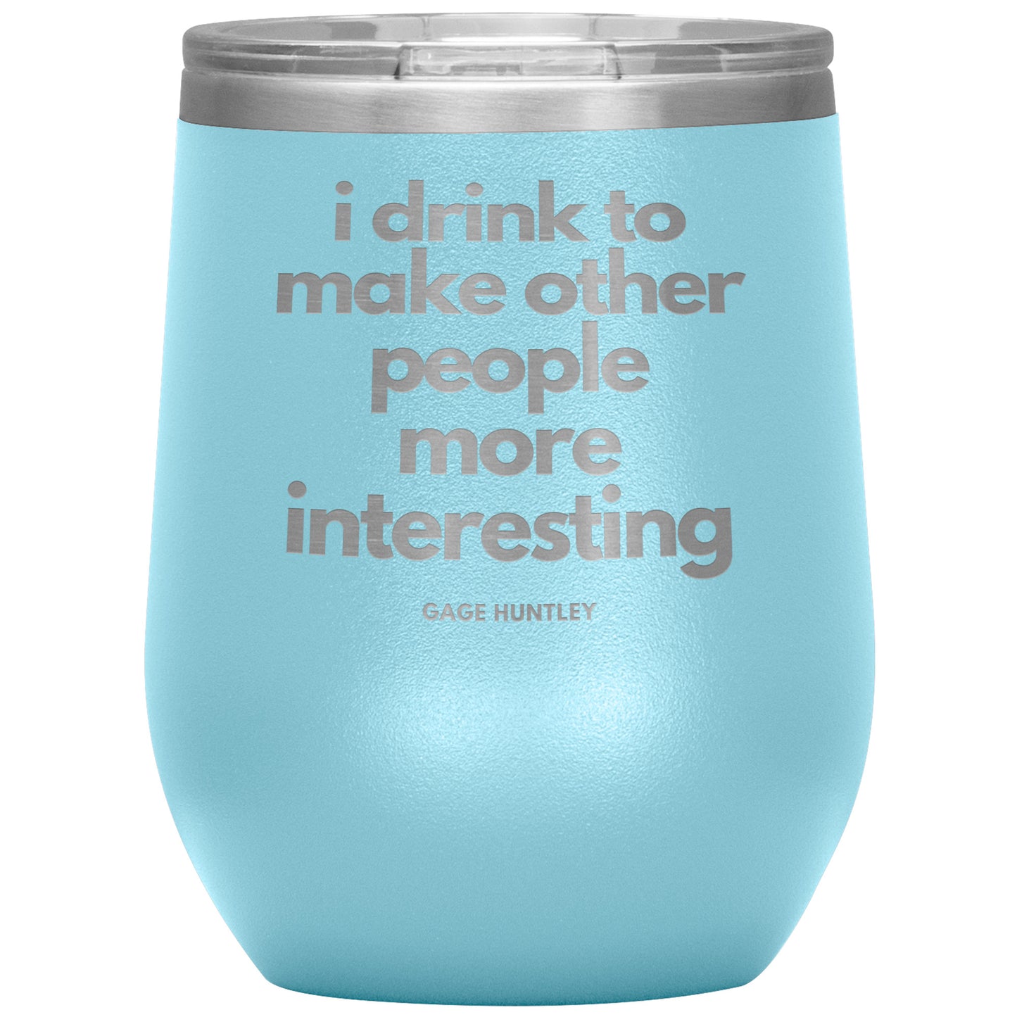 Interesting Wine Tumbler