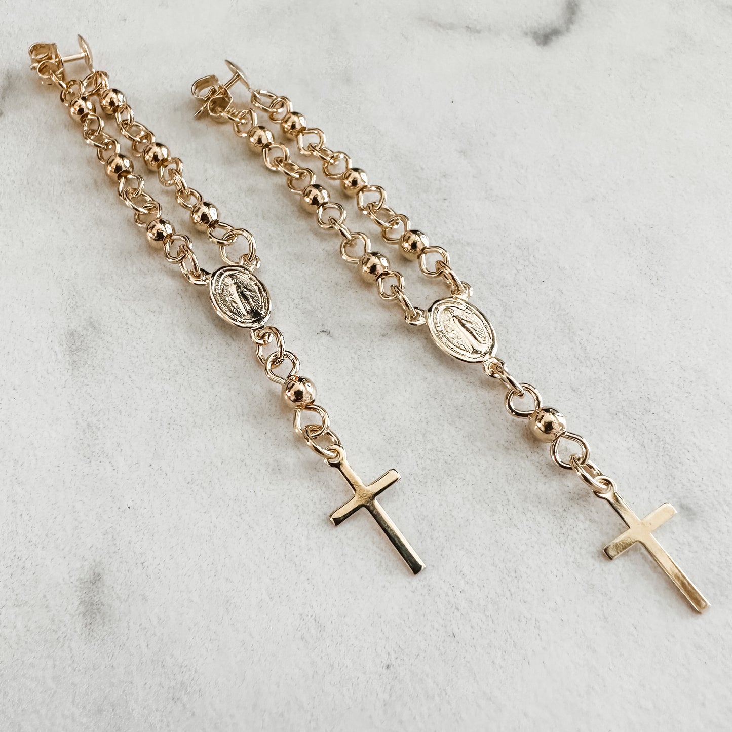 The Rosary Earrings