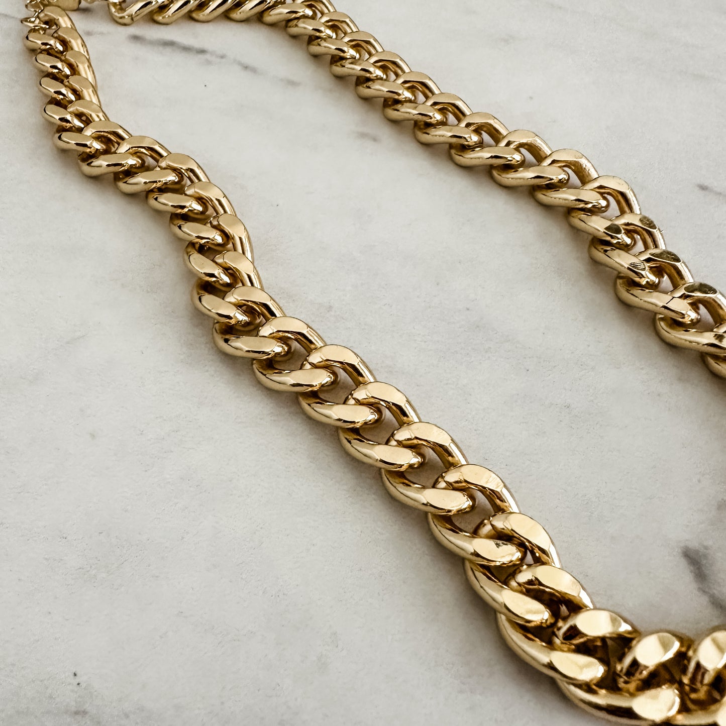 Chunk Chain Statement Necklace