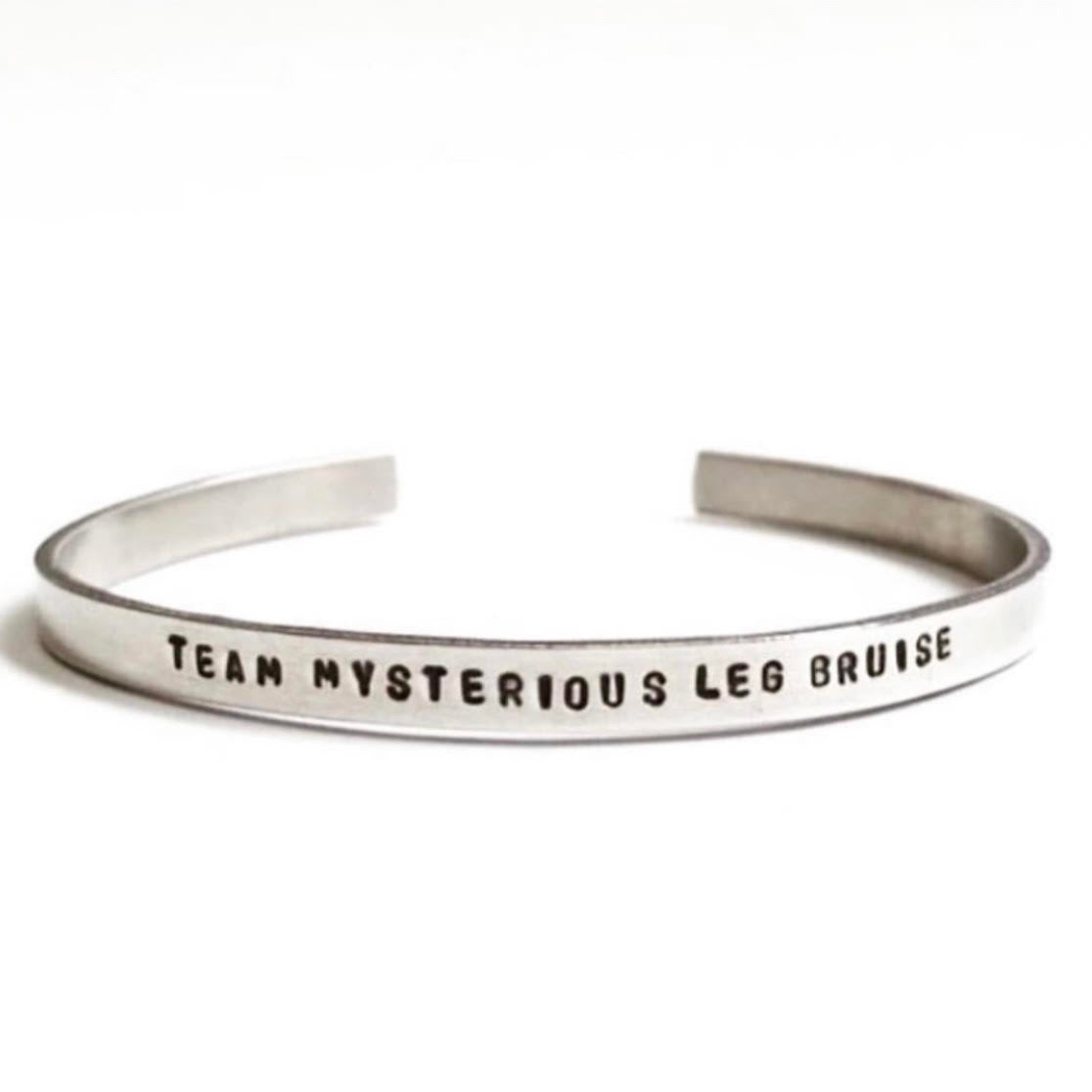 Team Mysterious Leg Bruise Cuff