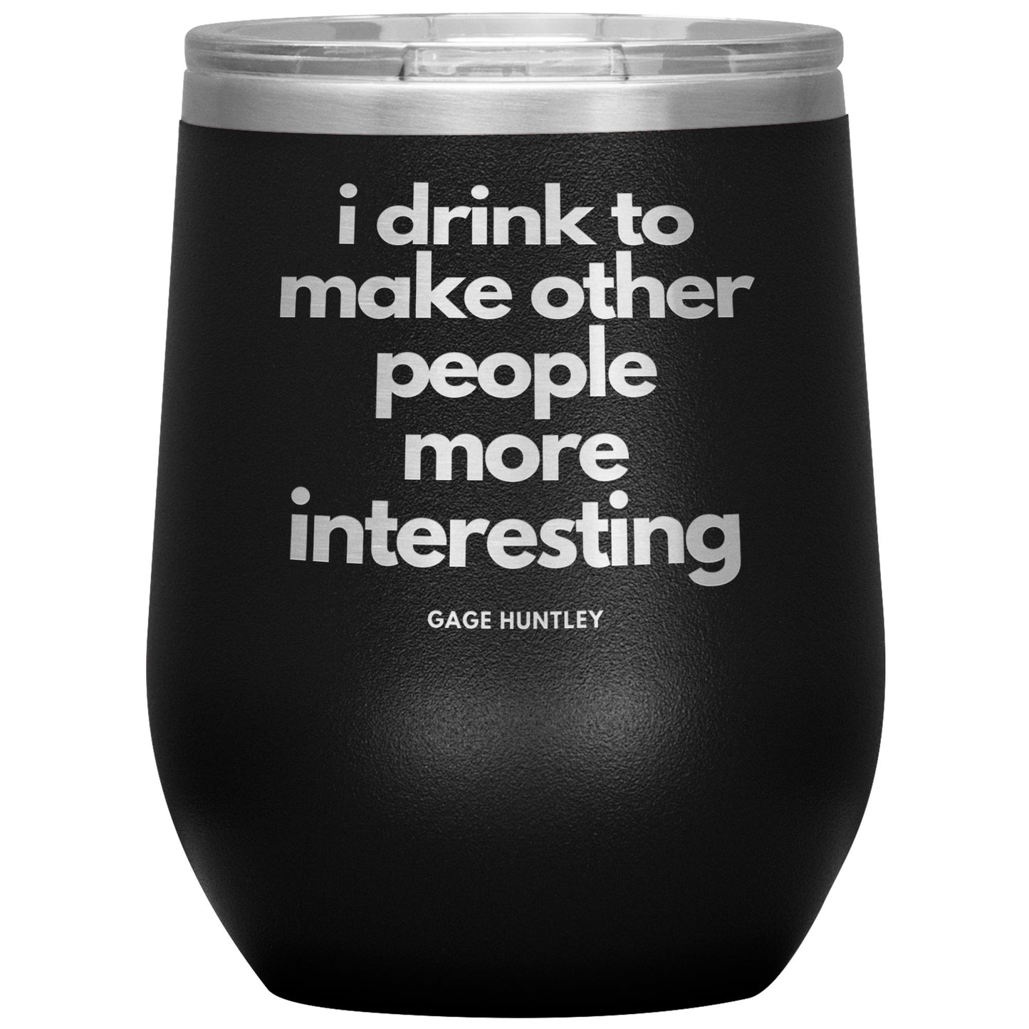 Interesting Wine Tumbler