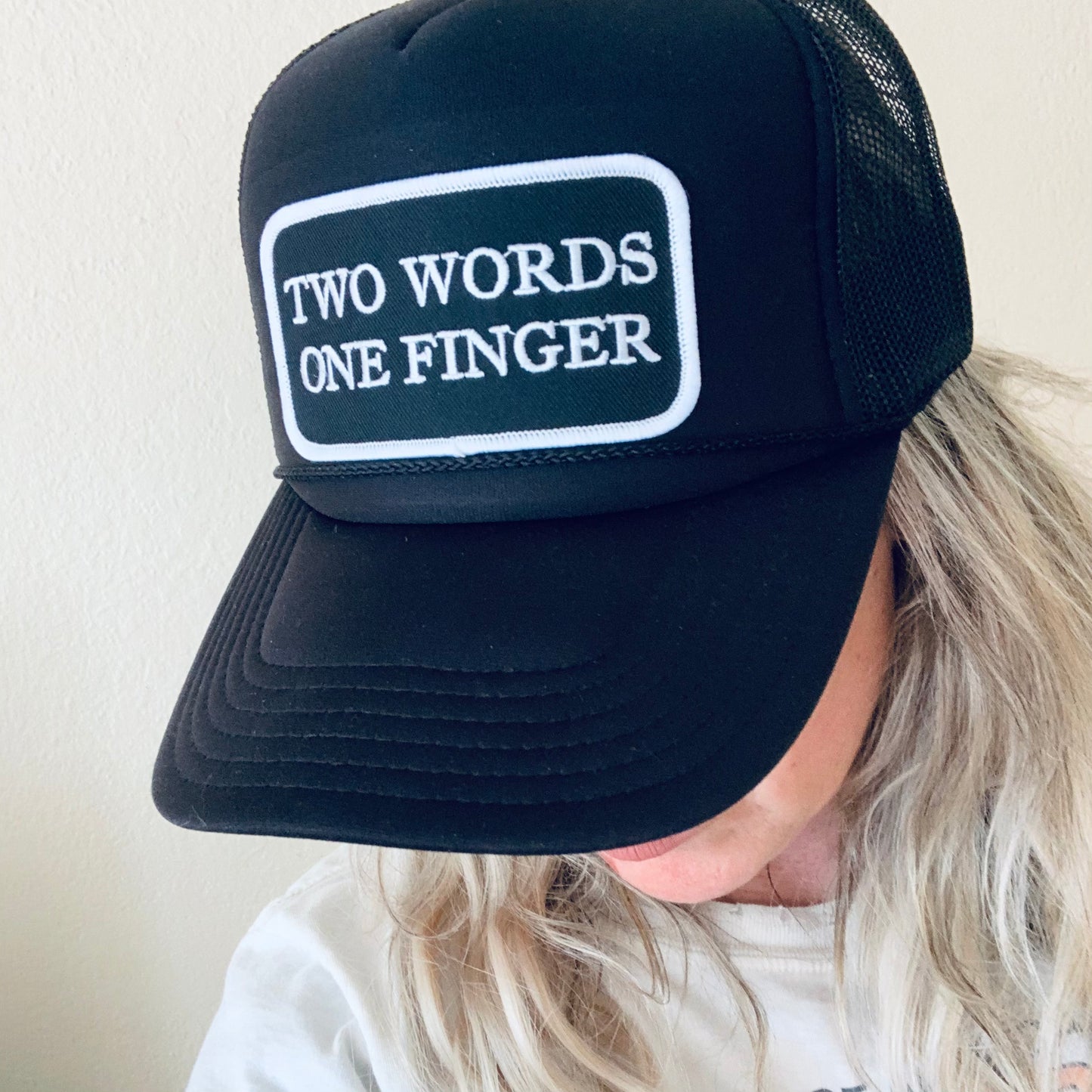 Two Words Trucker Hat