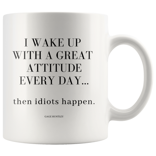 Great Attitude- Coffee Mug